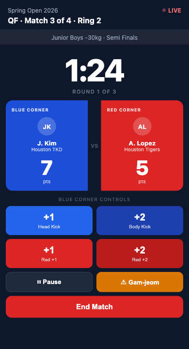 Live Scoring
